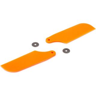Blade 450/X: Listy ocasního rotoru oranžové