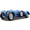 Kovový model auta 1:18 Bburago 18-12062 Bugatti "Type 59" (1934) nejen pro sběratele. Model je v modré barvě s otevírací kapotou, velký přibližně 25 cm.