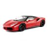 Kovový model auta 1:18 Bburago 18-16905 Sign. Ferrari 488 GTB nejen pro sběratele. Má otevírací dveře a kapotu, odpružené nápravy, natáčení kol volantem je plně funkční. Model je ve špičkové kvalitě Signature Series. Barva modelu je červená a je přibližně 24 cm velký.