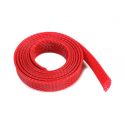 Ochranný kabelový oplet 10mm červený (1m)