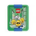 LEGO ICONIC Boy box na svačinu 170x135x69mm - modrý