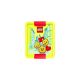 LEGO ICONIC Girl box na svačinu 170x135x69mm - červený