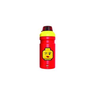 LEGO ICONIC Girl láhev na pití - červená