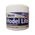 Model Lite White lehký tmel na dřevo bílé barvy 240ml