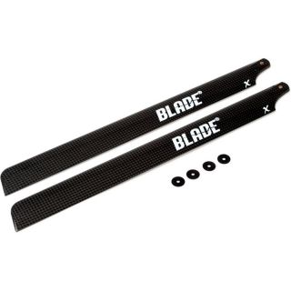 Blade 450X: Rotorové listy uhlíkové 325mm