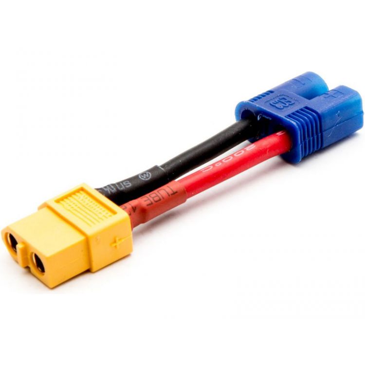 Konverzní kabel XT60 samice - EC3 přístroj