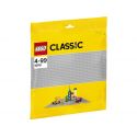 LEGO Classic - Šedá podložka na stavanie