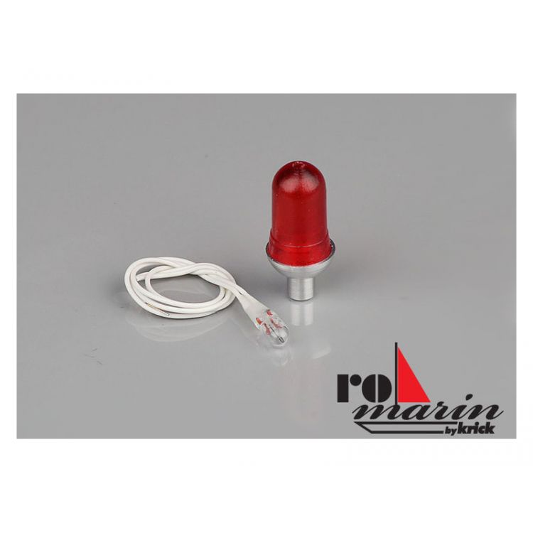 ROMARIN Lampa mini červená 6V