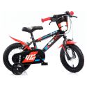 DINO Bikes - Dětské kolo 12" černo-červené