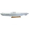 Stavebnice RC modelu ponorky na dálkové ovládání, Krick Ponorka U-Boot Typ VII kit. Model o délce 1120 mm lze postavit jako statickou maketu nebo funkční loď s dynamickým ponorem (nutno dokoupit sadu pro ponor). Konstrukce je z výlisků ABS, kování a zbraně jsou obsaženy v základní sadě. 