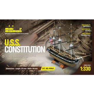 MINI MAMOLI U.S.S. Constitution 1:330 kit
