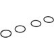 TLR 8ight 3.0: O-kroužky pístu tlumiče (4)