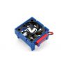 Aktivní chladič pro střídavé regulátory Traxxas Velineon VXL-3S, BL-2S, VXL-4S (Verze mini). Ventilátor se napájí buď z přijímače nebo ze speciálního konektoru, který je součástí regulátorů VXL-3S / BL-2S.