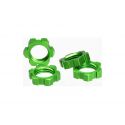 Traxxas - matice kolies 17mm hliník zelený (4)
