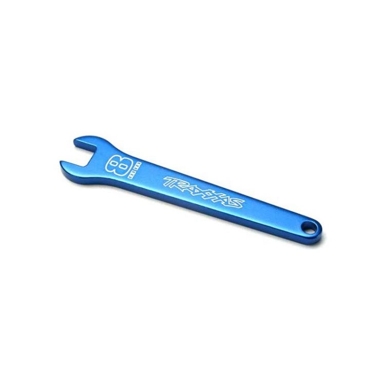 Traxxas - klíč 8mm hliníkový modrý