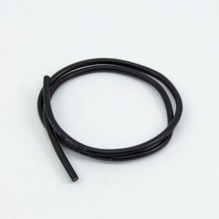 Silikonový kabel 2,0qmm, 14AWG, 0,5metr, černý