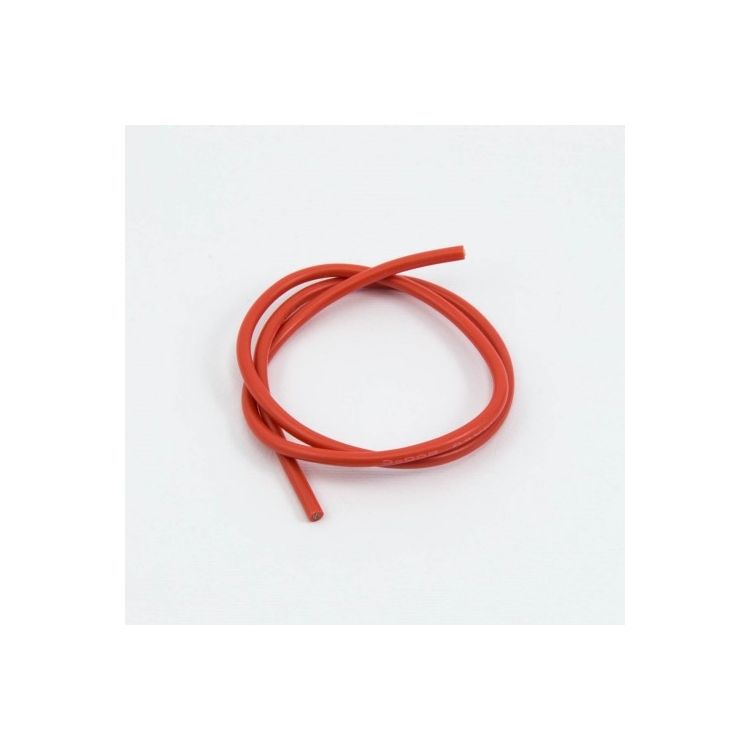 Silikonový kabel 1,8qmm, 16AWG, 0,5metr, červený
