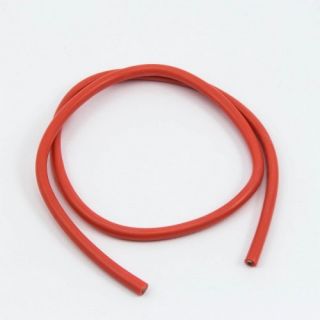 Silikonový kabel 3,3qmm, 12AWG, 0,5metr, červený