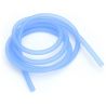 Plastová trubička z modře probarveného silikonu o délce 1m vhodná na propojení koncovek vodního chlazení RC modelů lodí.