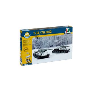 Fast Assembly tanky 7523 - T 34/76 M42 (1:72)