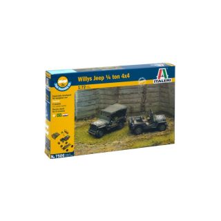 Fast Assembly military 7506 - 1/4 Ton 4x4 TRUCK (1:72)