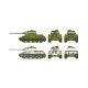 Fast Assembly tanky 7515 - T-34/85 (1:72)
