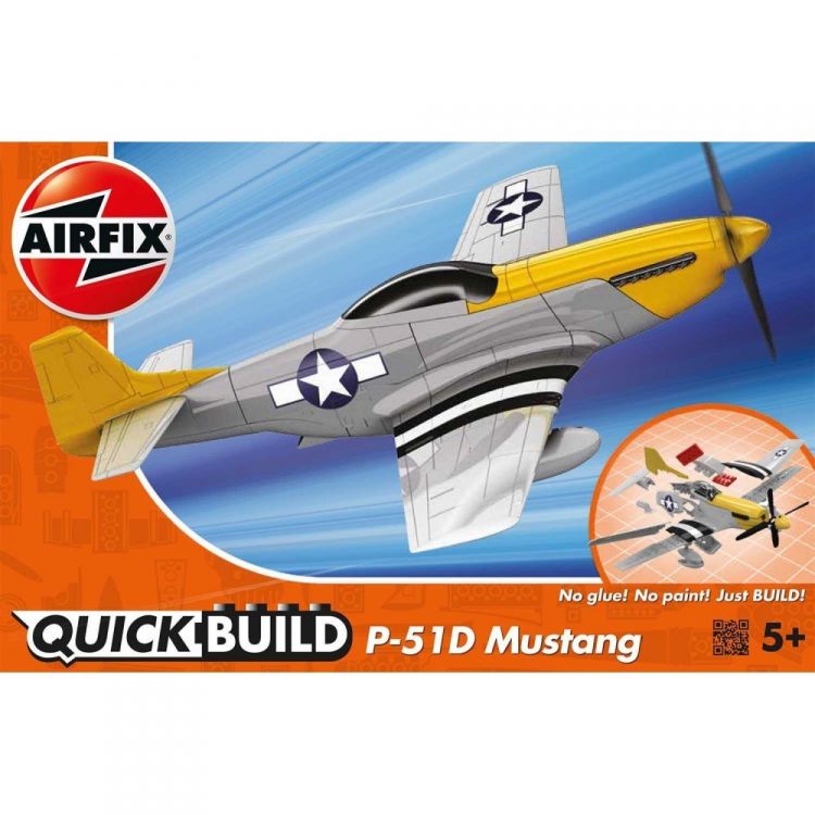 Quick Build letadlo J6016 - P-51D Mustang - nová forma
