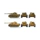 Fast Assembly tanky 7505 - Pz.Kpfw.VI TIGER I Ausf.E (1:72)