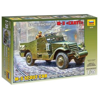 Model Kit military 3519 - M-3 Armored Scout Car (1:35)