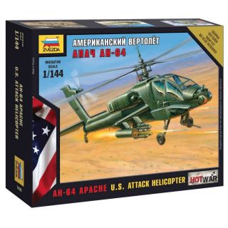 Wargames (HW) vrtuľník 7408 - AH-64 Apache Helicopter (1: 144)