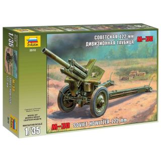Model Kit military 3510 - M30 Soviet Howitzer 122 mm (1:35)