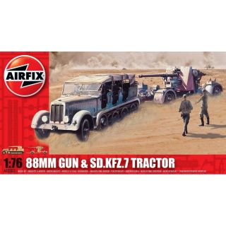 Classic Kit military A02303 - 88mm Gun & Sd Kfz7 Tractor (1:76)