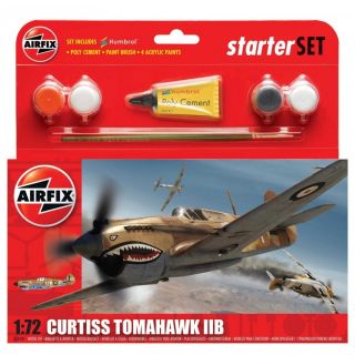 Starter Set letadlo A55101 - Curtiss Tomahawk IIB (1:72)