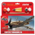 Starter Set lietadlo A55101 - Curtiss Tomahawk IIB (1:72)