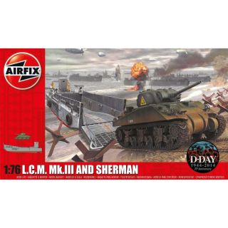 Classic Kit military A03301 - LCM and Sherman (1:76)