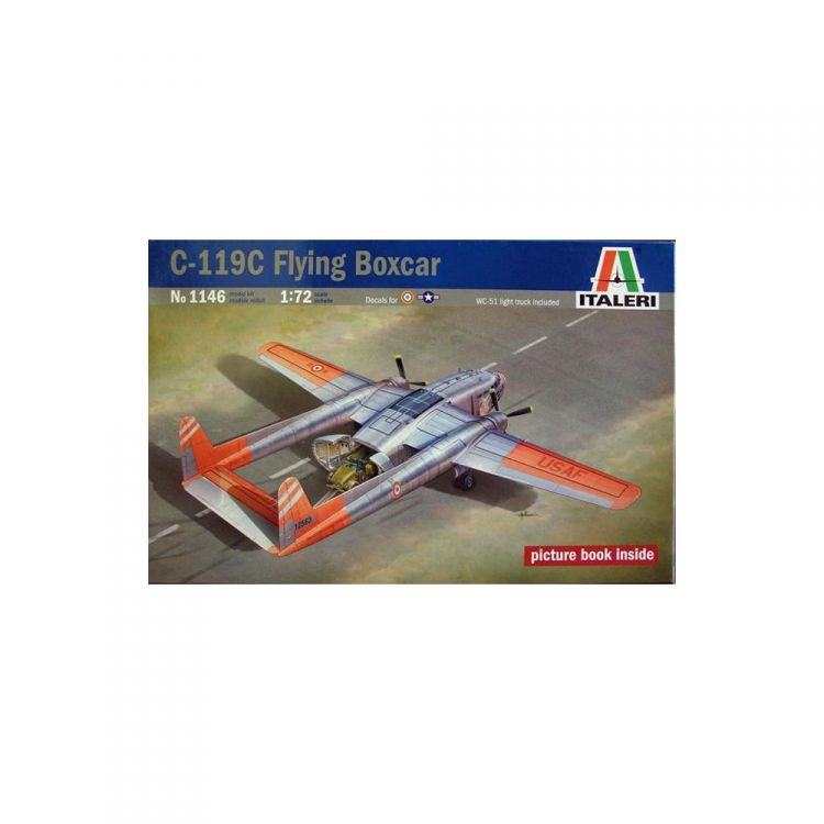 Model Kit letadlo 1146 - C-119C FLYING BOXCAR (1:72)