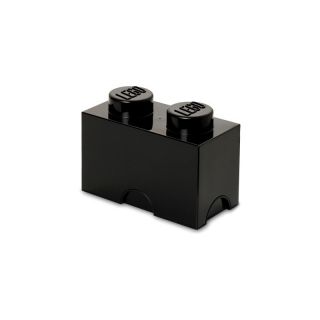LEGO úložný box 125x250x180mm - čierny