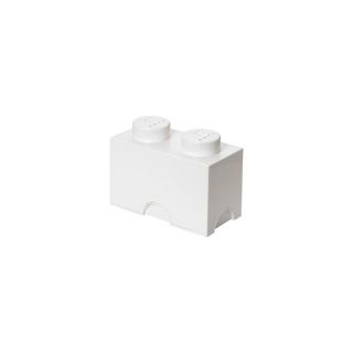 LEGO úložný box 125x250x180mm - bílý