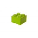 LEGO úložný box 250x250x180mm - svetlo zelený