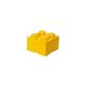 LEGO úložný box 250x250x180mm - žlutý