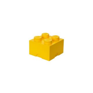LEGO úložný box 250x250x180mm - žltý