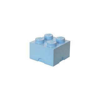 LEGO úložný box 250x250x180mm - světle modrá