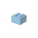 LEGO úložný box 250x250x180mm - svetlo modrá