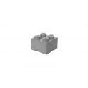 LEGO úložný box 250x250x180mm - sivý
