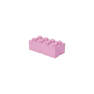 LEGO úložný box 250x500x180mm - svetlo ružový