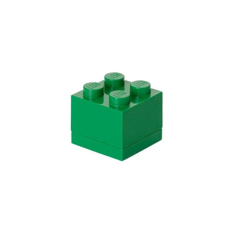 LEGO Mini Box 46x46x43mm - tmavě zelený