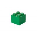 LEGO Mini Box 46x46x43mm - tmavo zelený