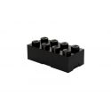 LEGO box na desiatu 100x200x75mm - čierny