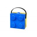 LEGO box s rukoväťou 166x165x117mm - modrý