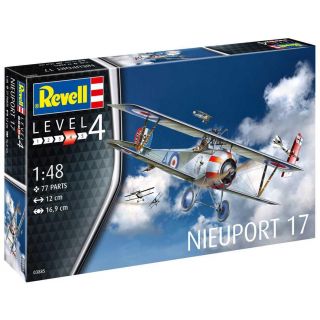 Plastic ModelKit letadlo 03885 - Nieuport 17 (1:48)